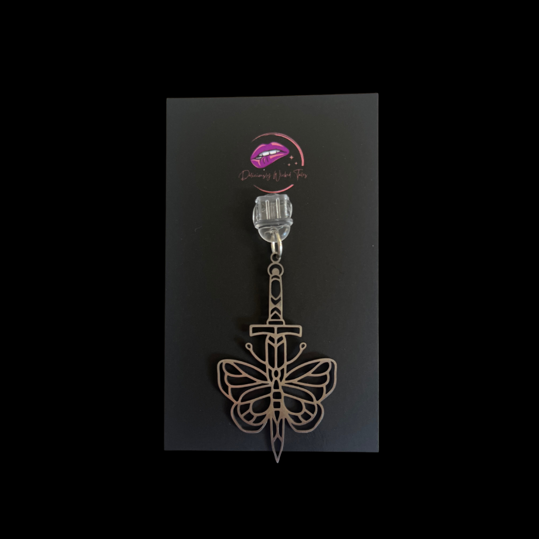 Dust Plug (C-Type) - Sword & Butterfly