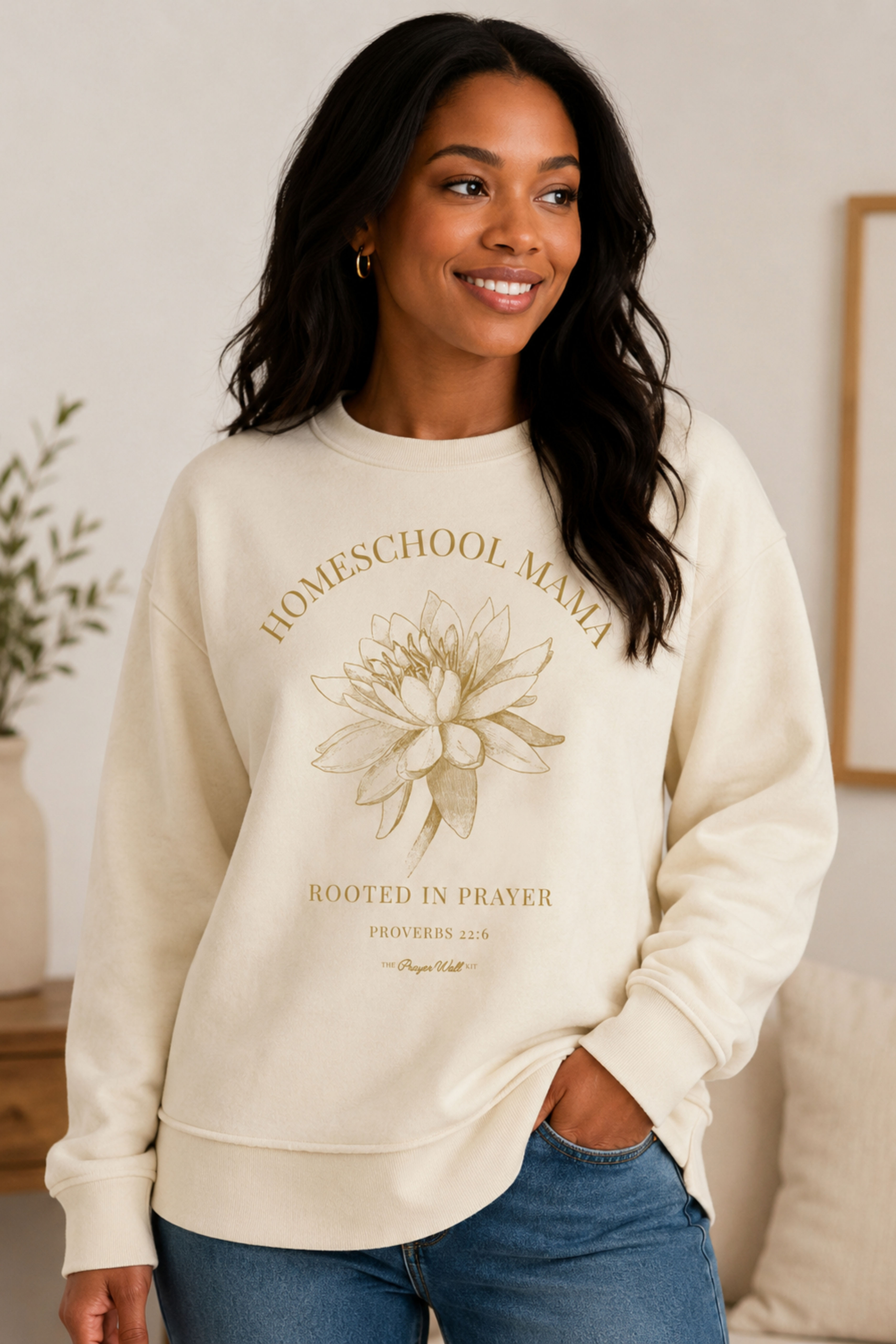 Homeschool Mama Crewneck Sweatshirt