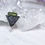 Thumbnail: Meteorite with Moldavite & Phenacite Pendant in sterling silver