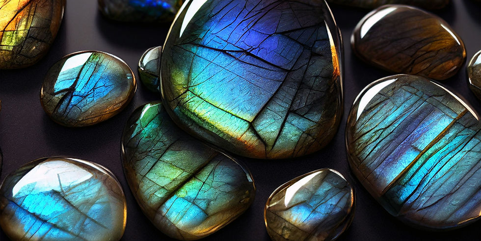 Labradorite stone