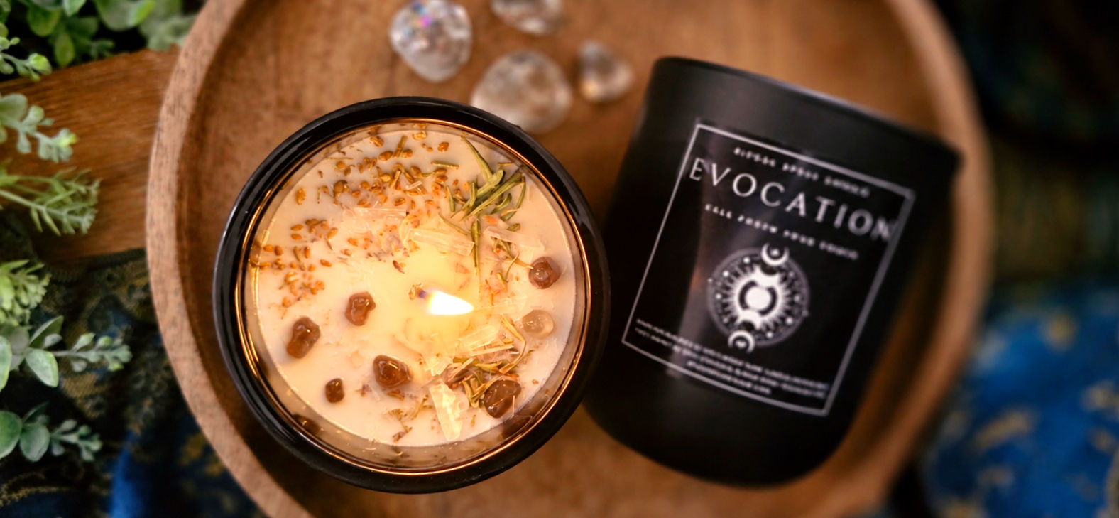 Evocation - Ritual Spell Candle
