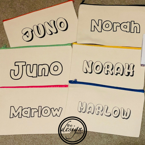 Pencilcase Colour Your Own Thedesignroom