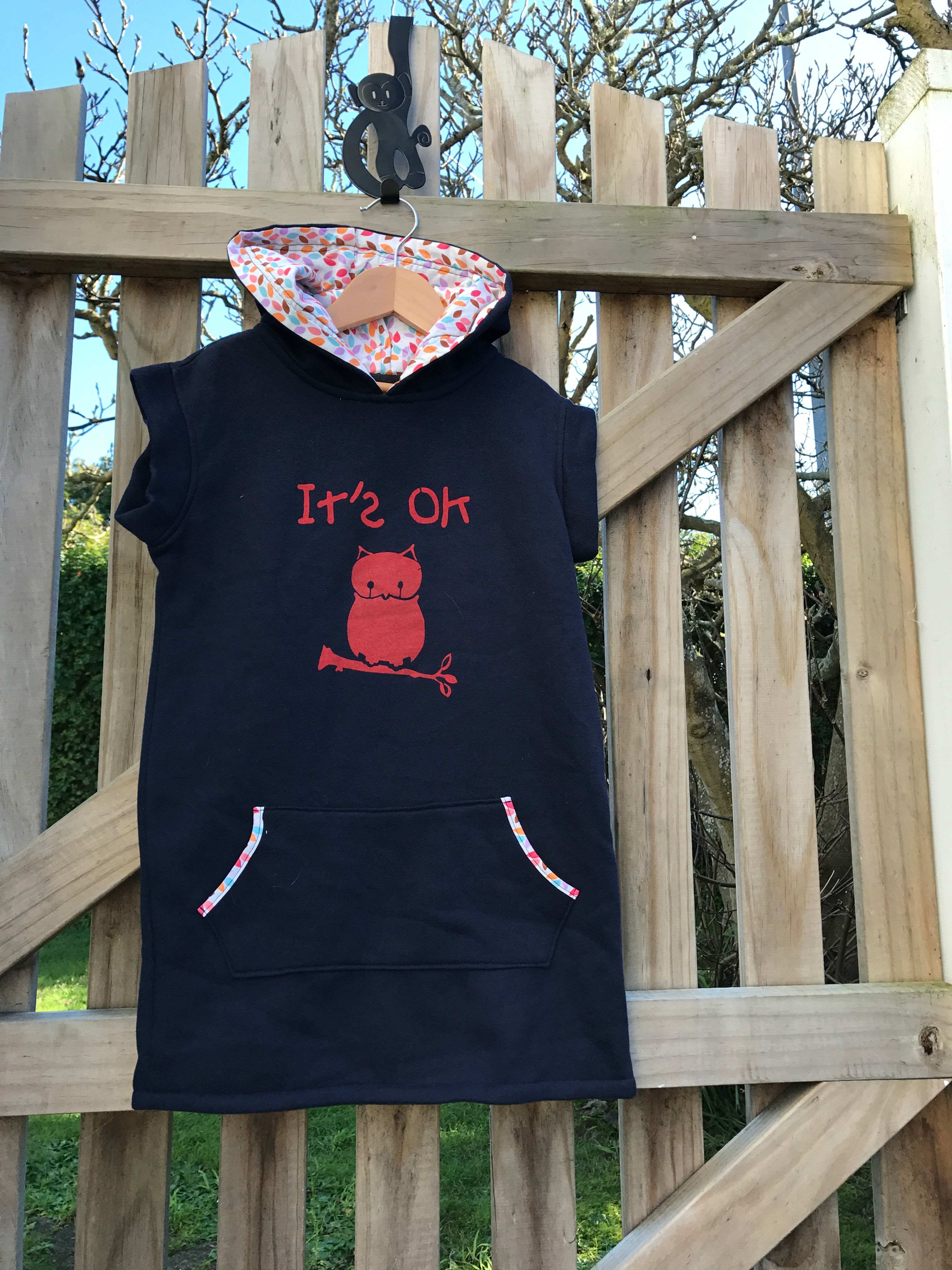 DRESS: It's OK owl - Size 5