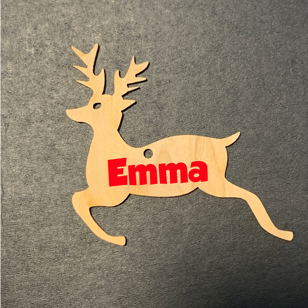 Thumbnail: Small wooden decorations