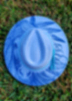 Thumbnail: Engraved Flat Brim Boho Style Hat
