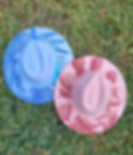 Thumbnail: Engraved Flat Brim Boho Style Hat