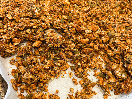 Salty-Sweet Superfood Granola
