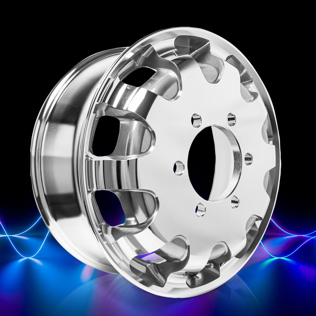 Roda de alumínio ITAL LT12 visão lateral