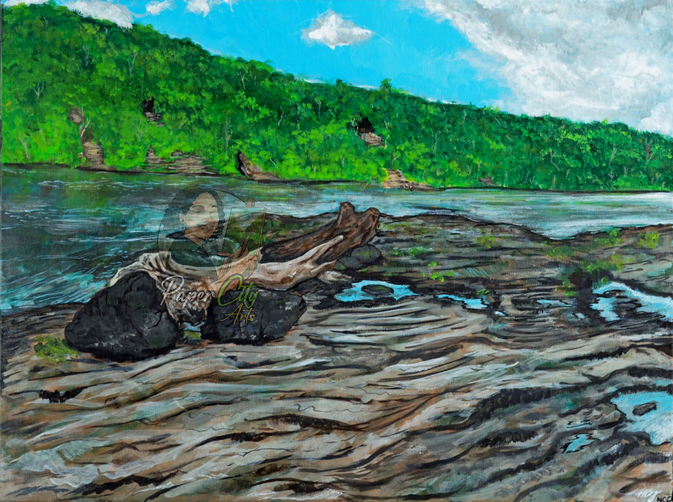 5"X 7" Smiths Ferry Riverbed