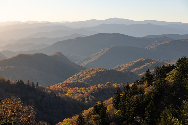 Sweeping mountain views minutes from a cabin rental in North Carolina