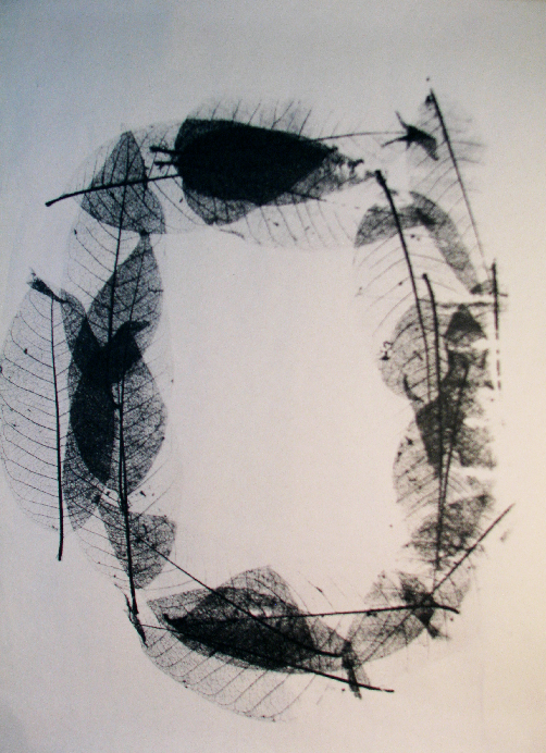 wreath silkscreen