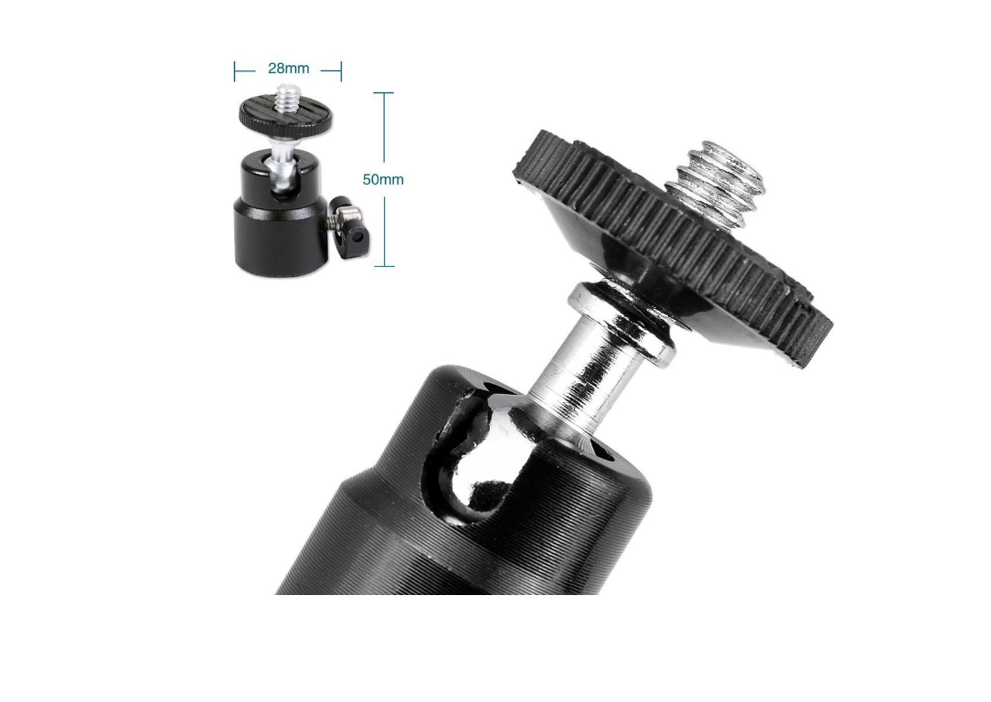Metal Smartphone Stand and Clamp with Gimbal
