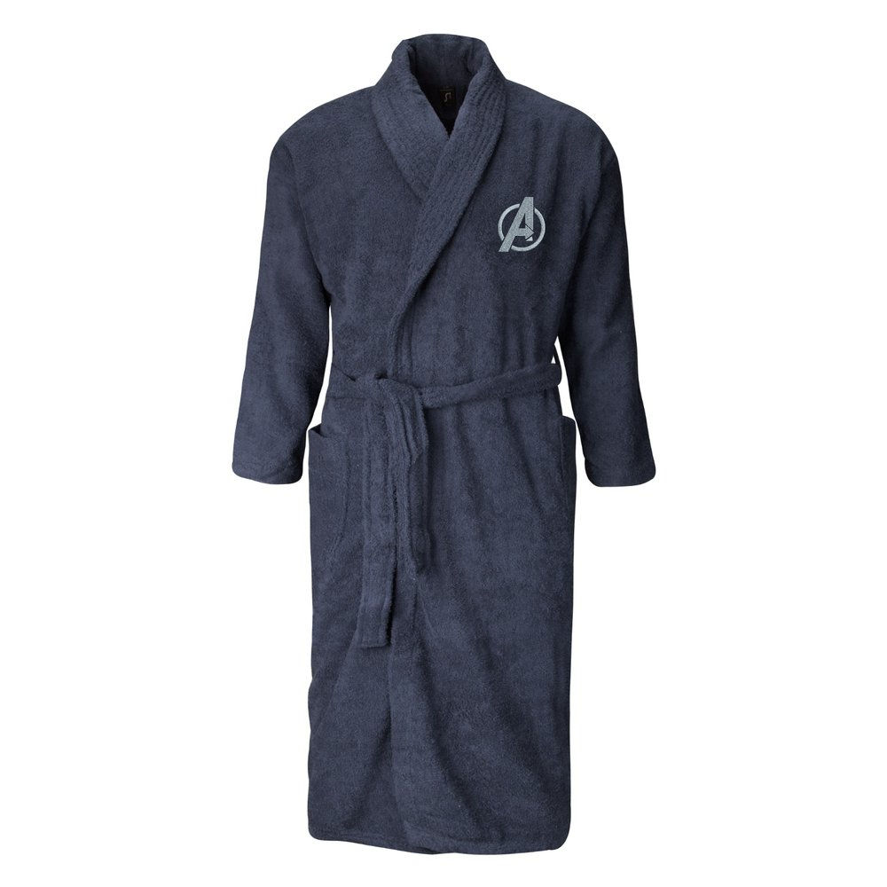 Avengers Embroidered Robe (Midnight)