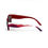 Thumbnail: "Red Landscape" Designer Sunglasses and Matching Leather Case