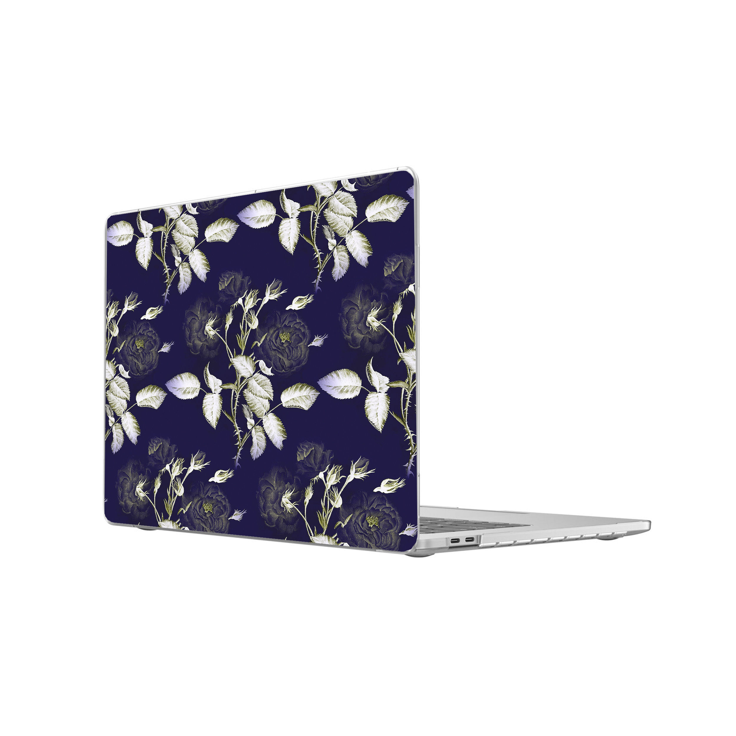 "Blue Rose" MacBook Laptop Skin