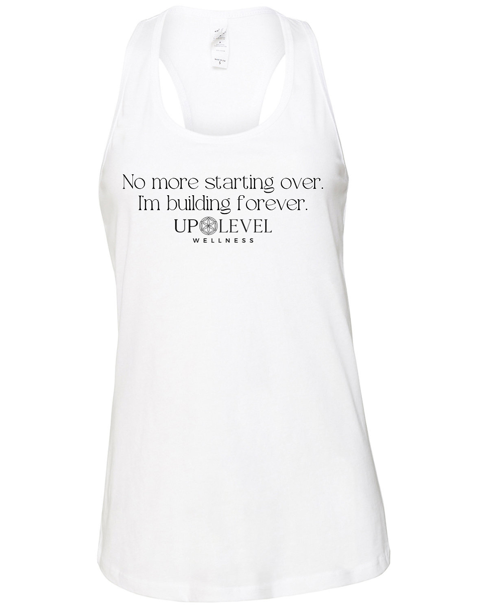 Thumbnail: UpLevel Wellness Ladies PosiCharge Racerback Tank