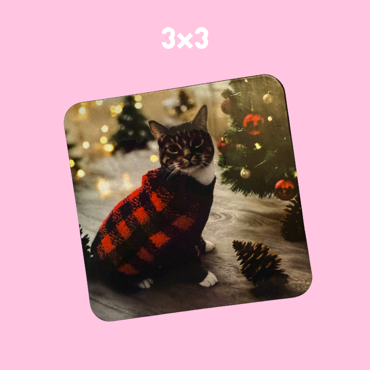 Custom photo magnet - 3x3