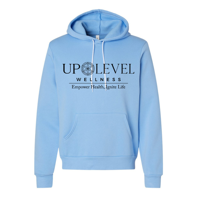 Thumbnail: UpLevel Wellness Unisex Sponge Fleece Hoodie Sweatshirt