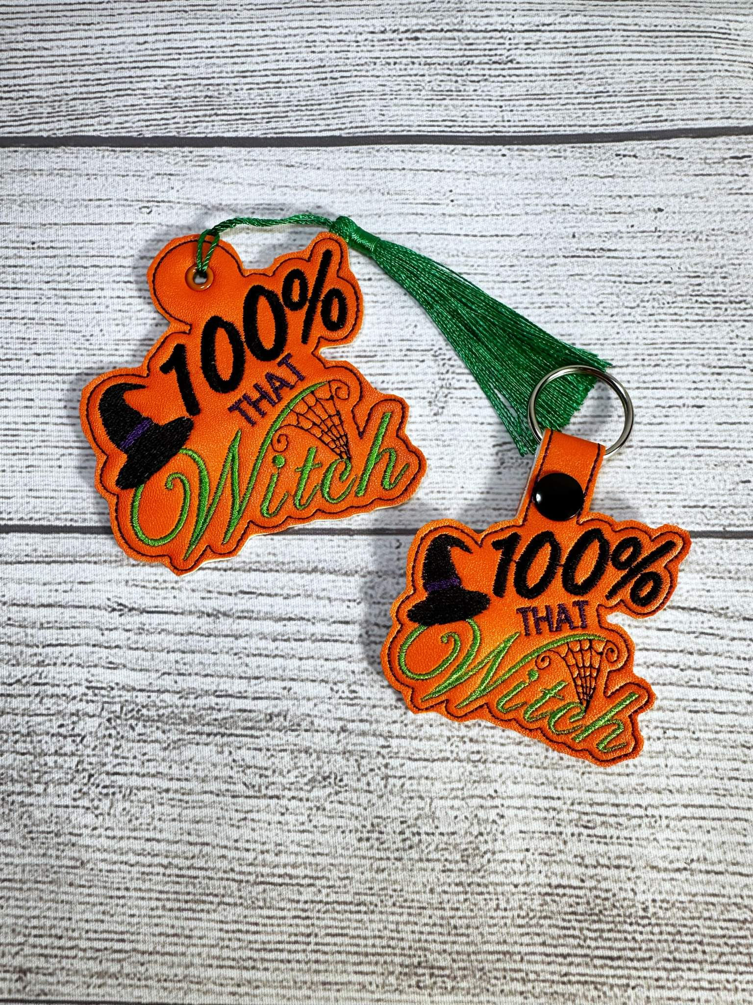 Witch please keychain and eyelet