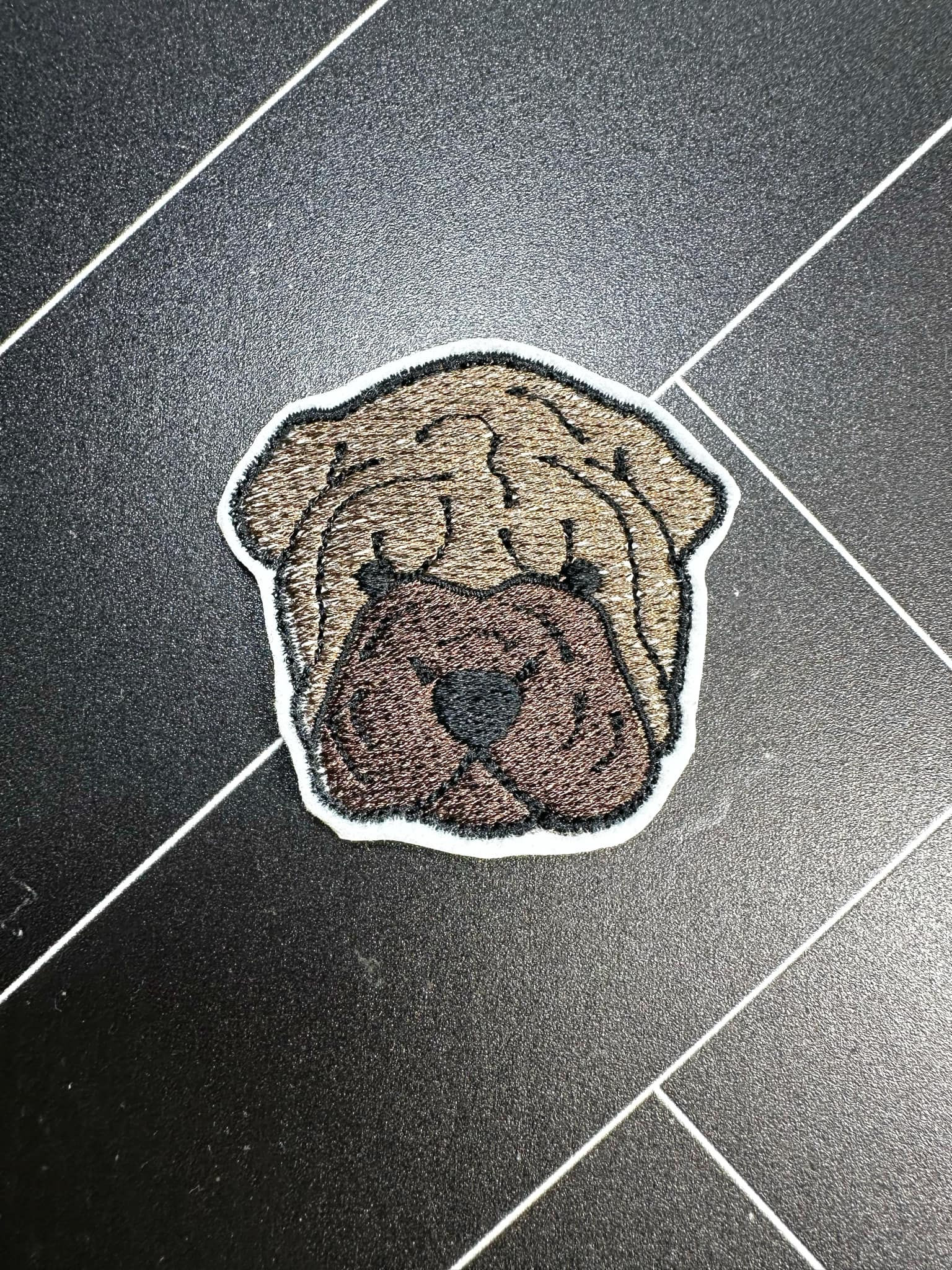 Shar pei feltie
