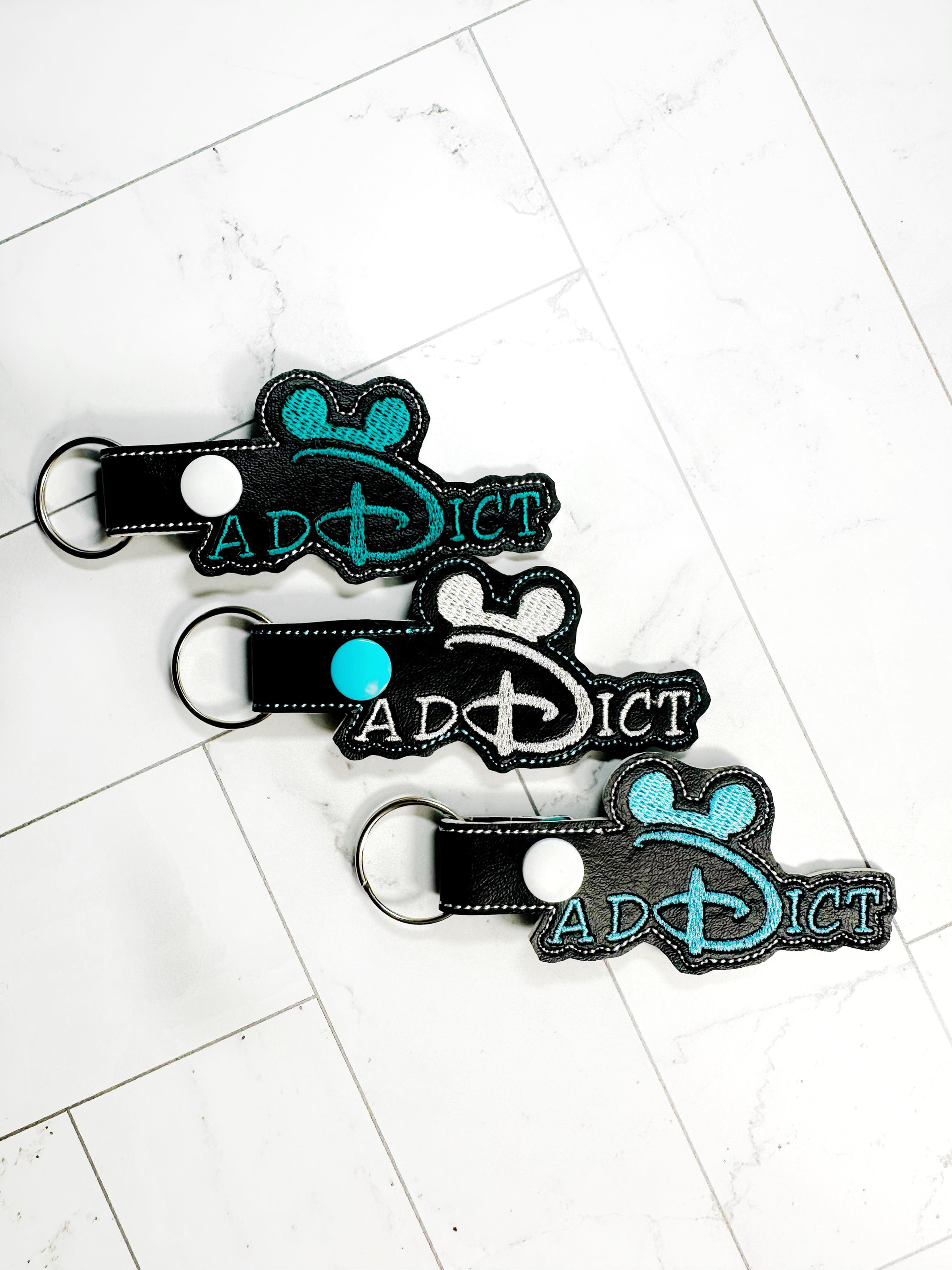 Addict mouse keyfob