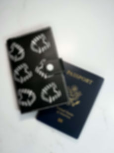 Fangs passport case