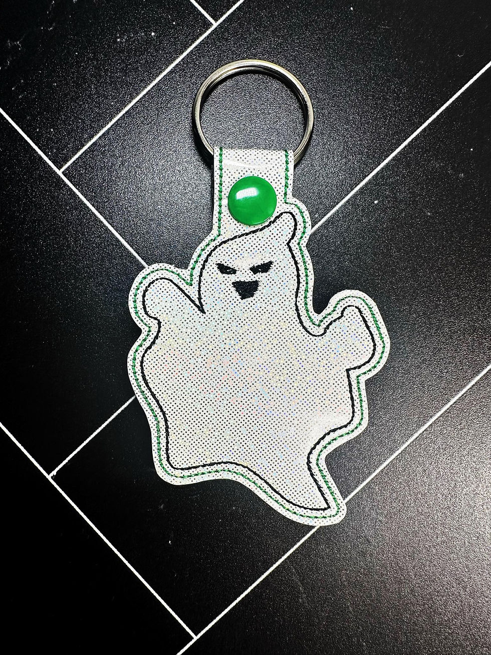 Mischievous ghost keyfob