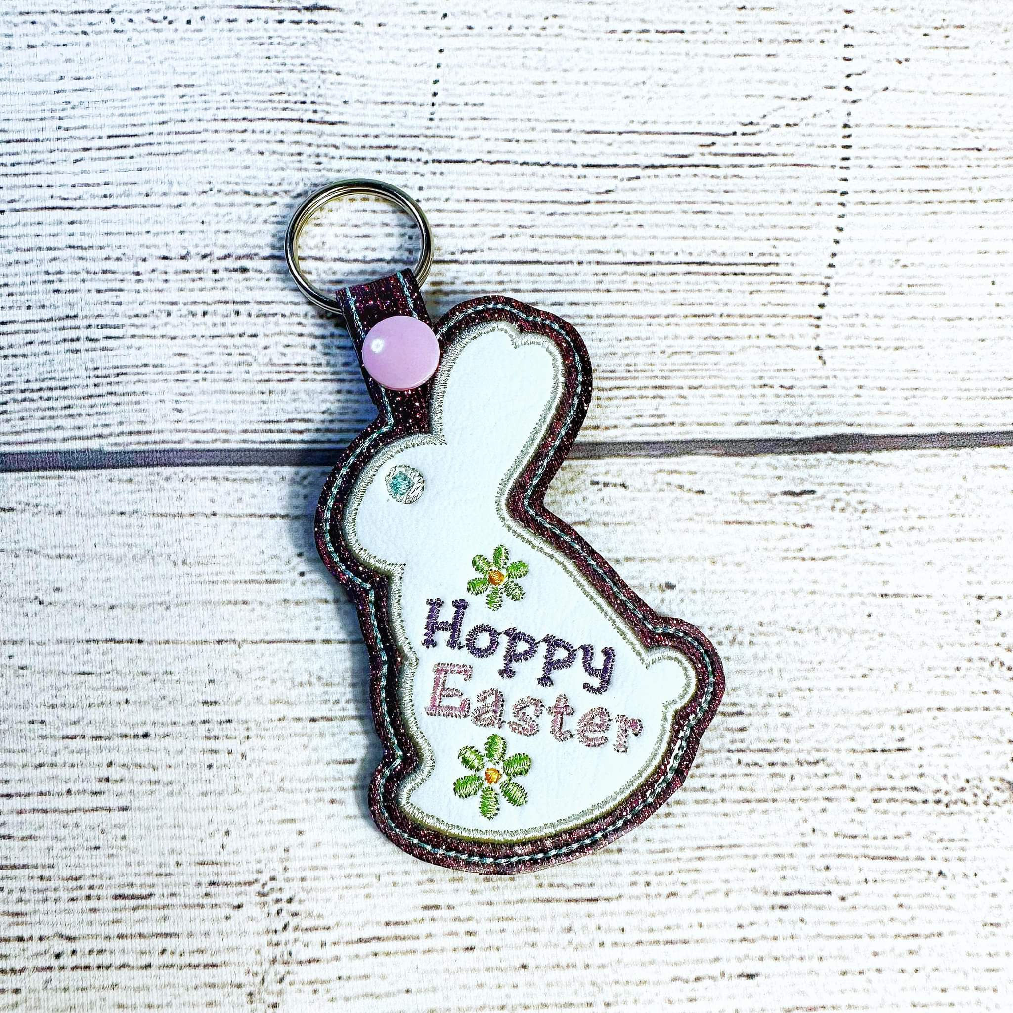 Hoppy Easter keychain