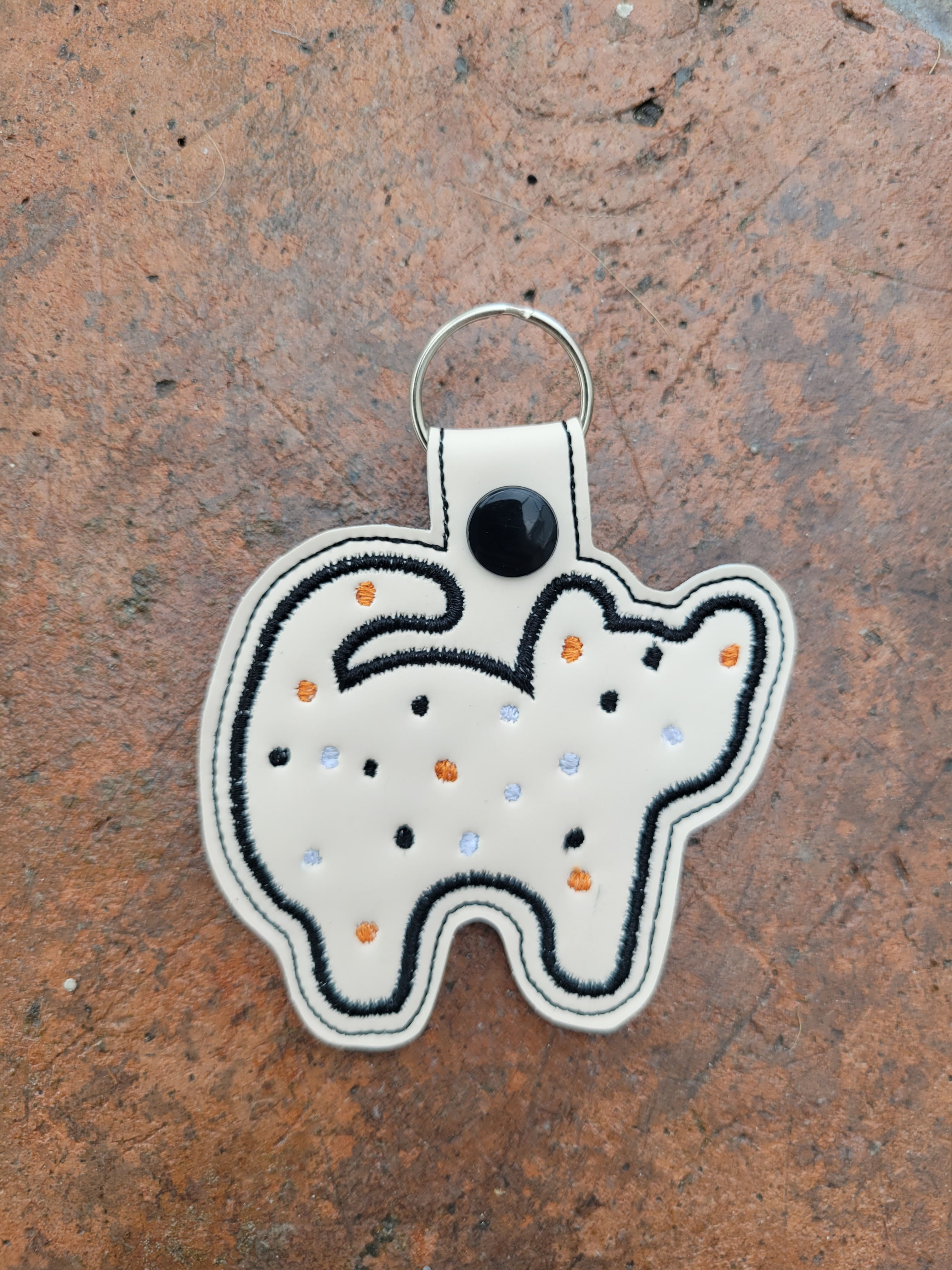 Cat Cookie keyfob
