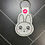 Thumbnail: Chibi Rabbit 3 faces keychain