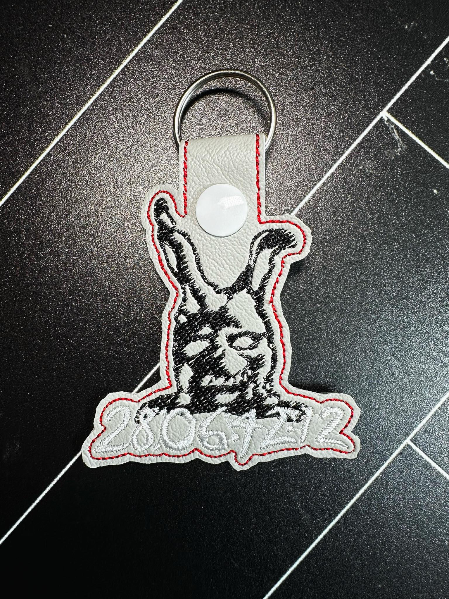 Frank DD rabbit keyfob