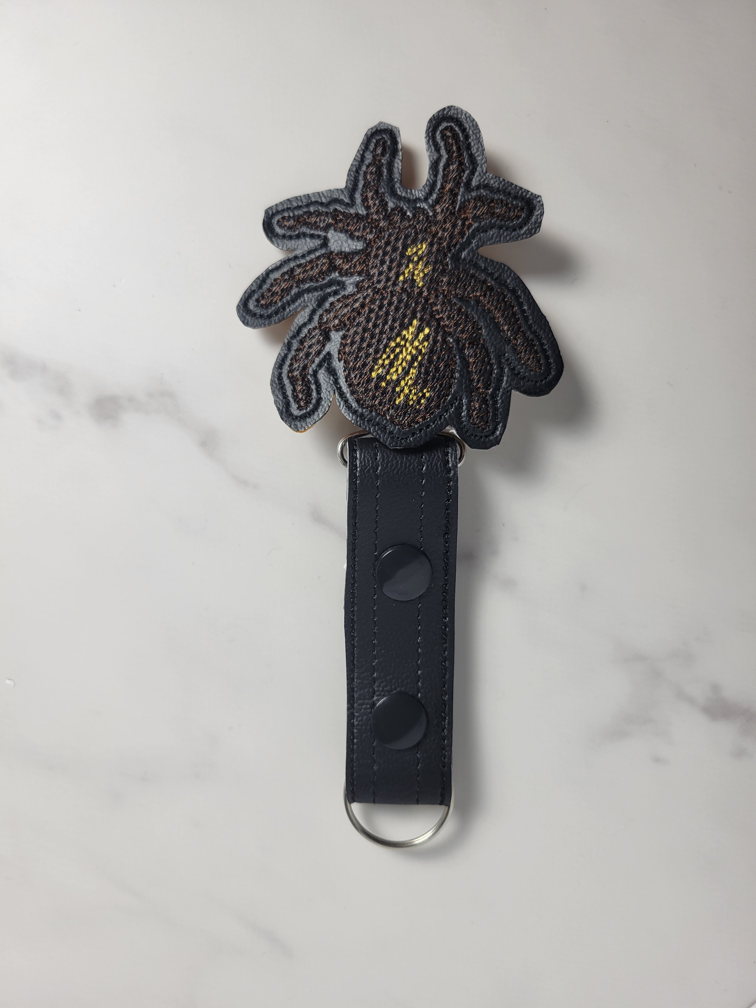 Spider hat holder keyfob