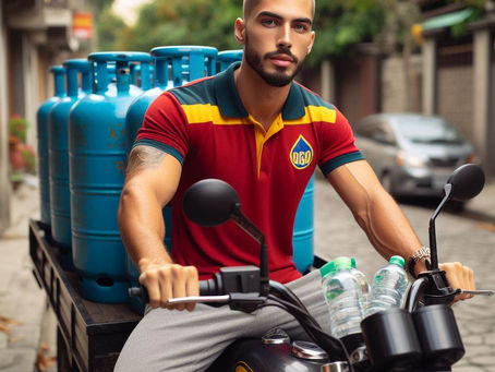 O ENTREGADOR ME FODEU GOSTOSO