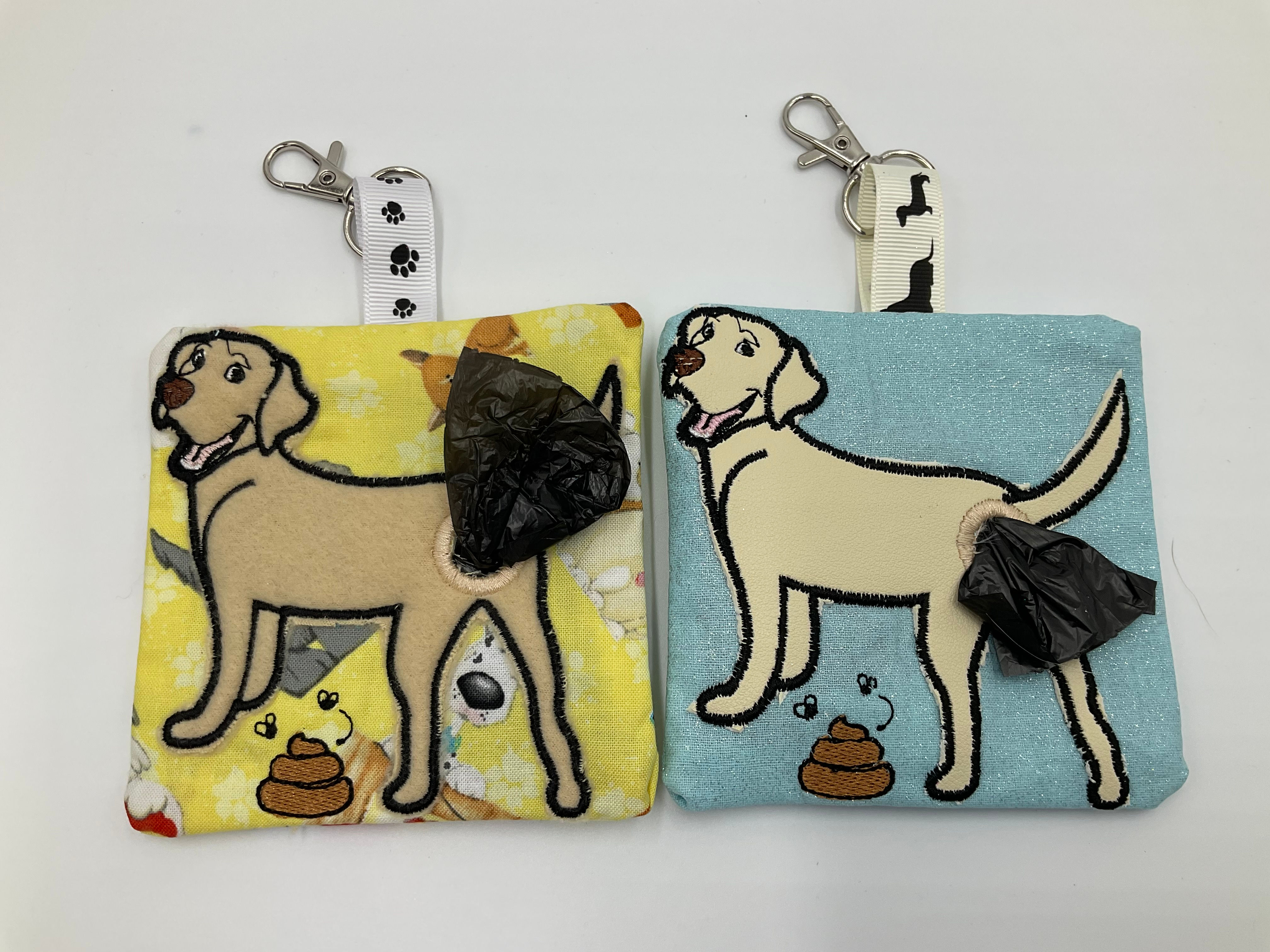 Dog Poo Bag Holder - Labrador