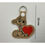 Thumbnail: Key Fob - Dog With Large Red Heart