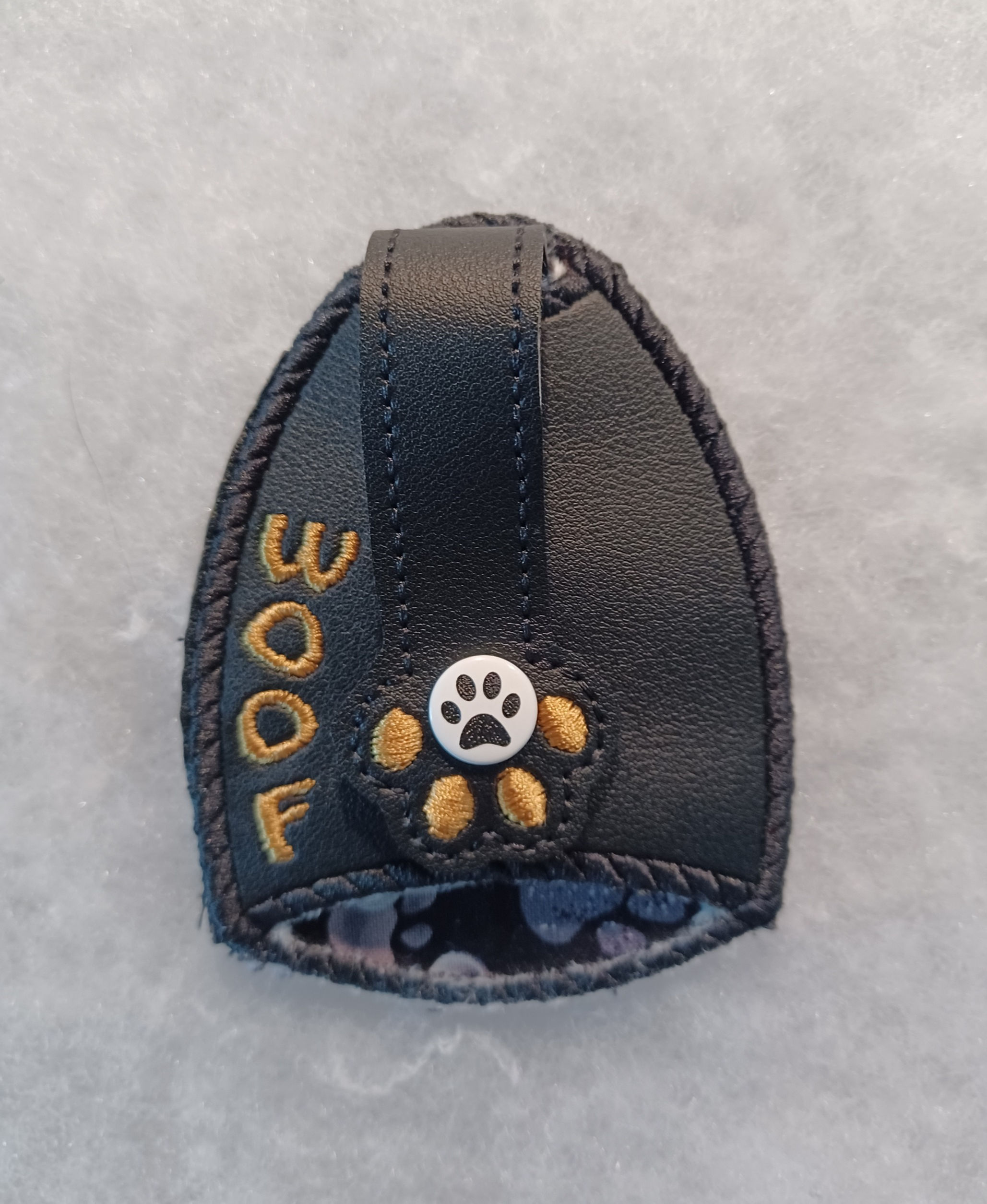 Key Case, Key Bell, Machine Embroidered, Dogs, Cats, Animals,