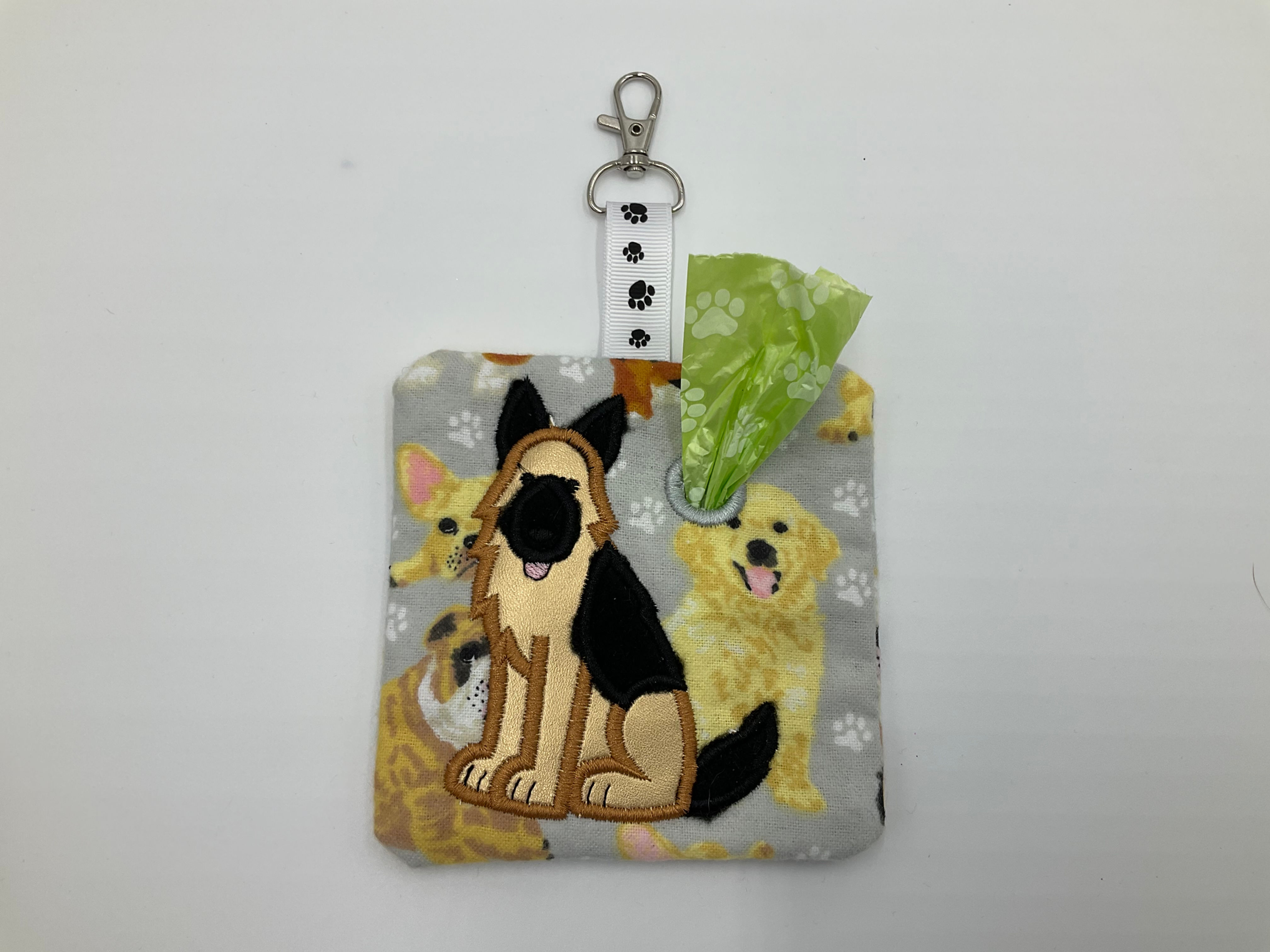 Dog Poo Bag Holder - German Shepherd