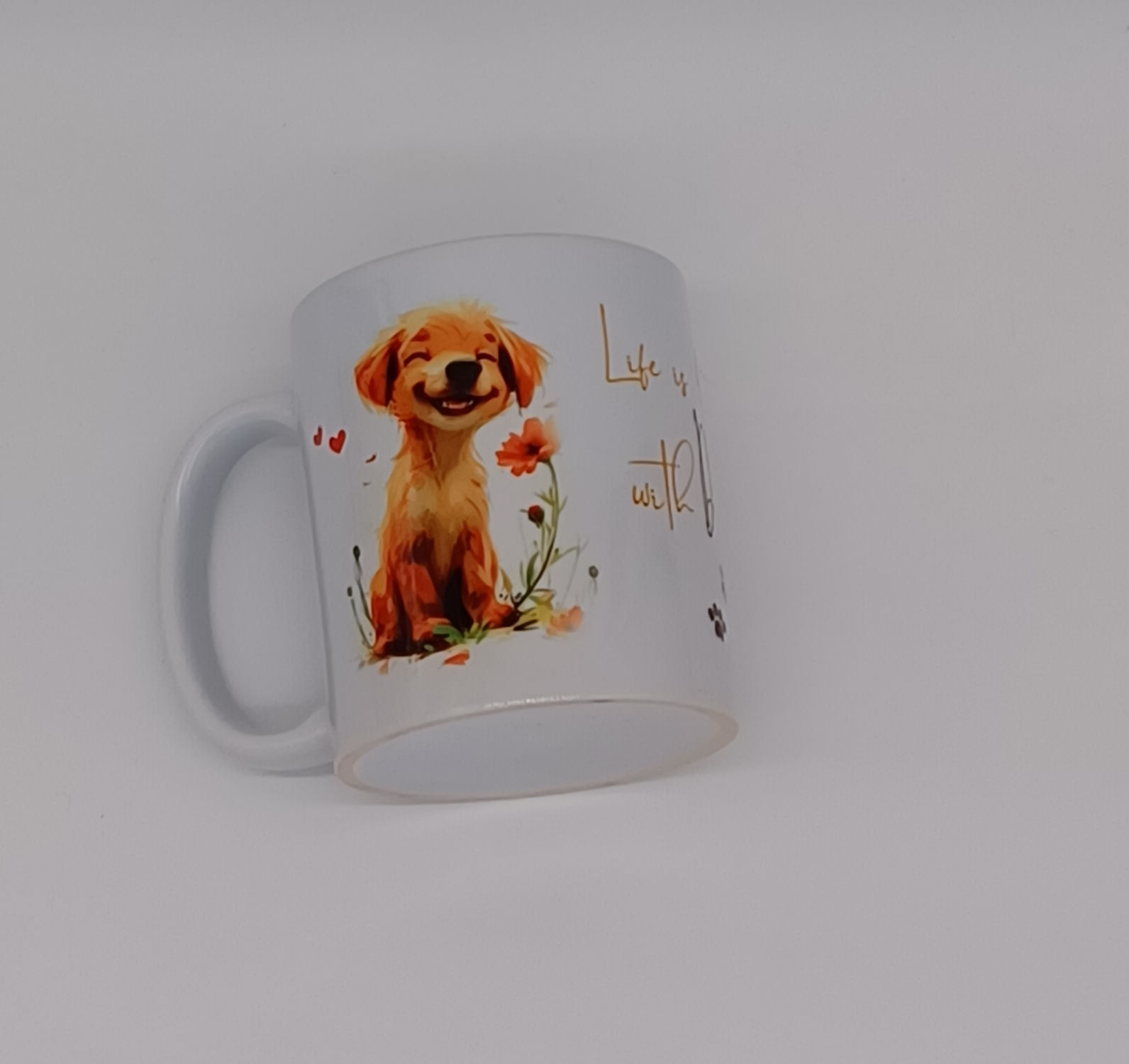 Dog Mug, Gift for Pet lovers, Life is better with Dogs