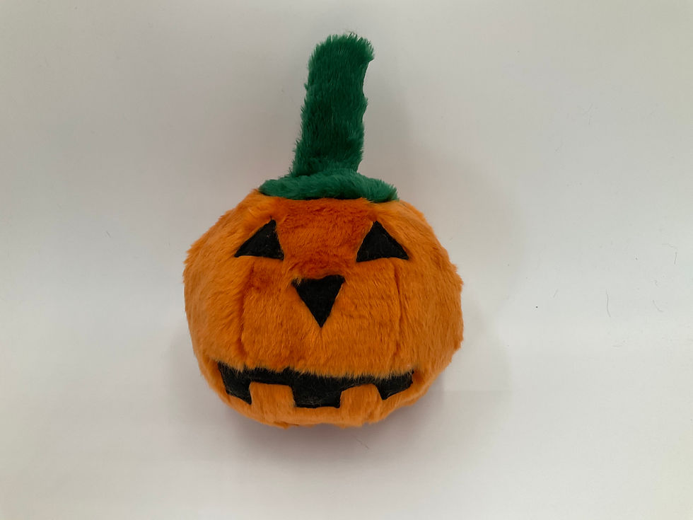 Thumbnail: Dog Toy -  Spooky Pumpkin