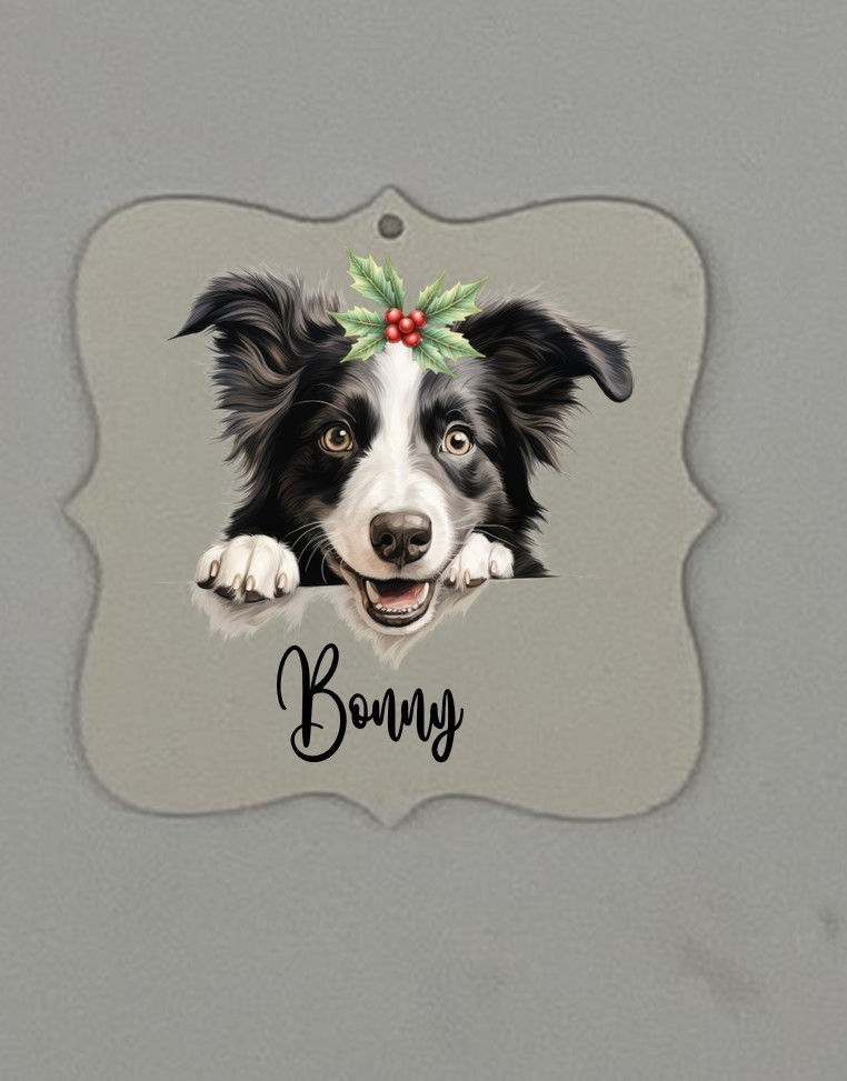 Thumbnail: Christmas Ornament, Dog Breeds, Personalize Name, Gift