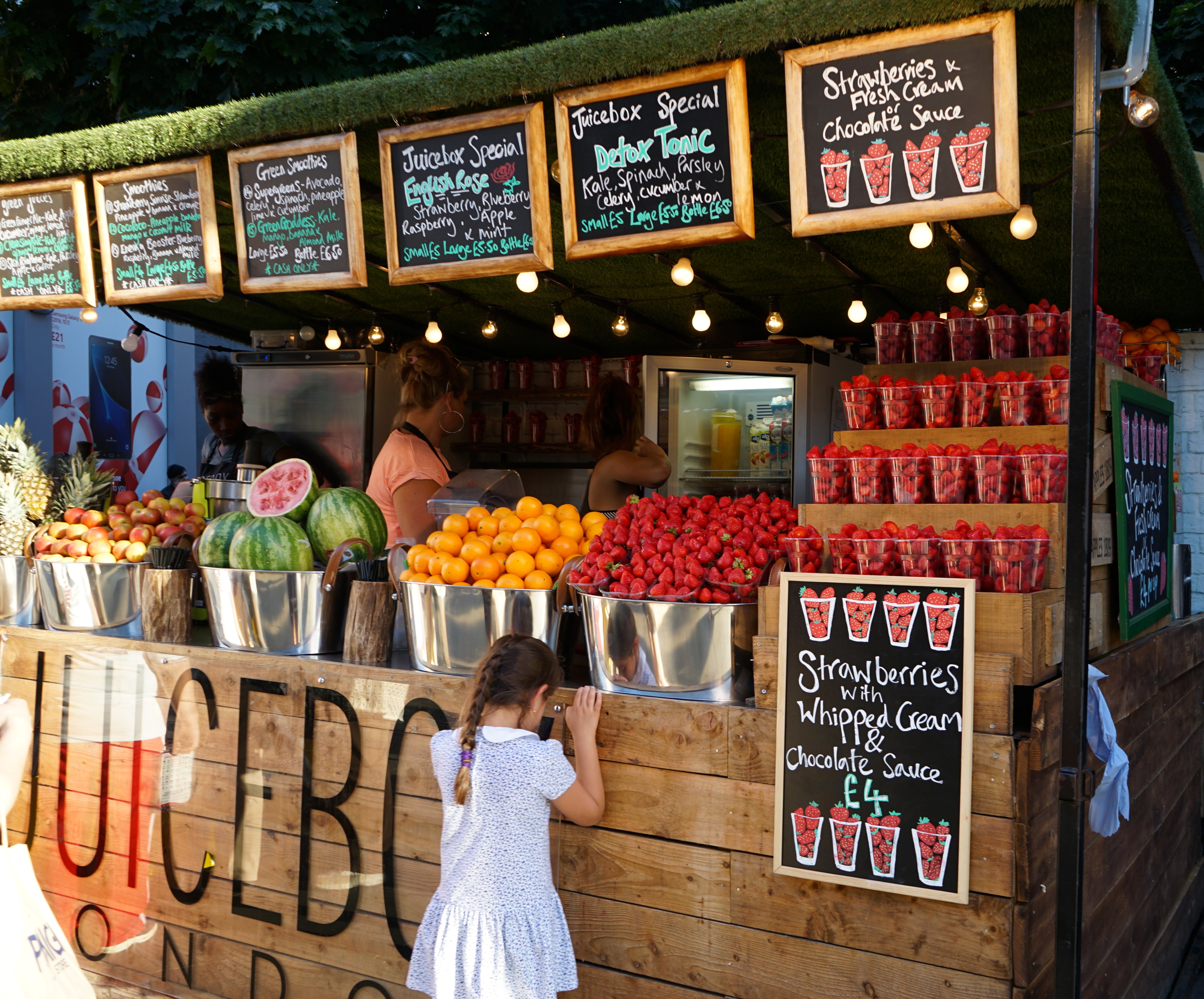 Arranged Food and Objects