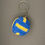 Thumbnail: Handmade Crochet Soccer Ball Keychain/Charm – Support Ukraine