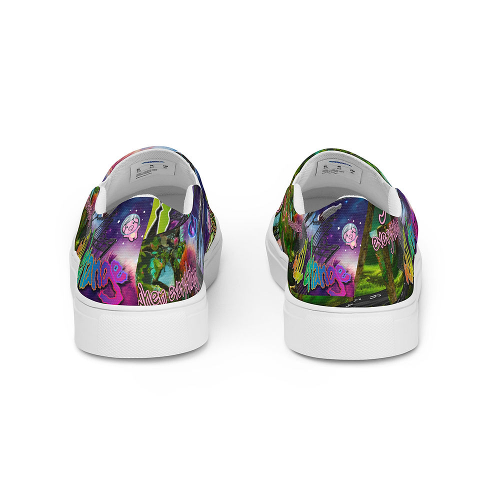 Thumbnail: Unisex slip-on canvas shoes