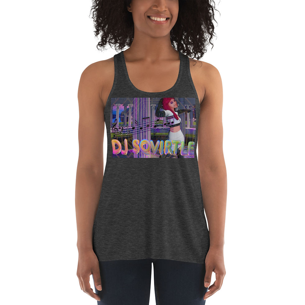 Thumbnail: Women's Flowy Racerback Tank