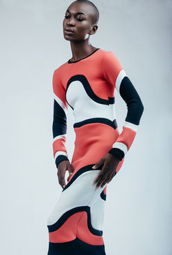 Ultimate Curved Line Dress