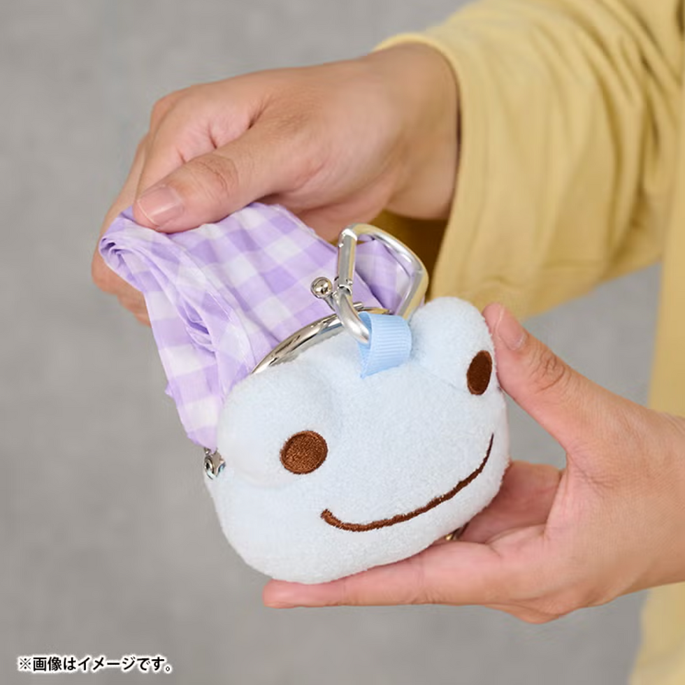 縮圖：Pickles the frog  口金包式環保袋 ( 藍色 )