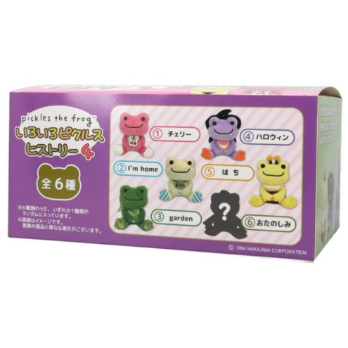 Pickles the frog 各式 Pickles 歷史系列第 4 彈 ( Box Set , 全 6 種 )