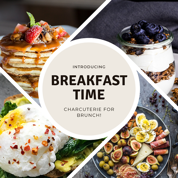 Breakfast Collage Food for social media post