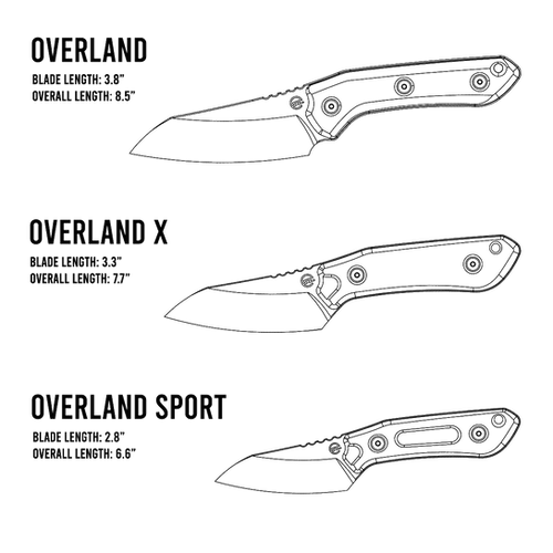 ハングアウト　3点セット Overland X (Pistachio) | Schwarz Knives