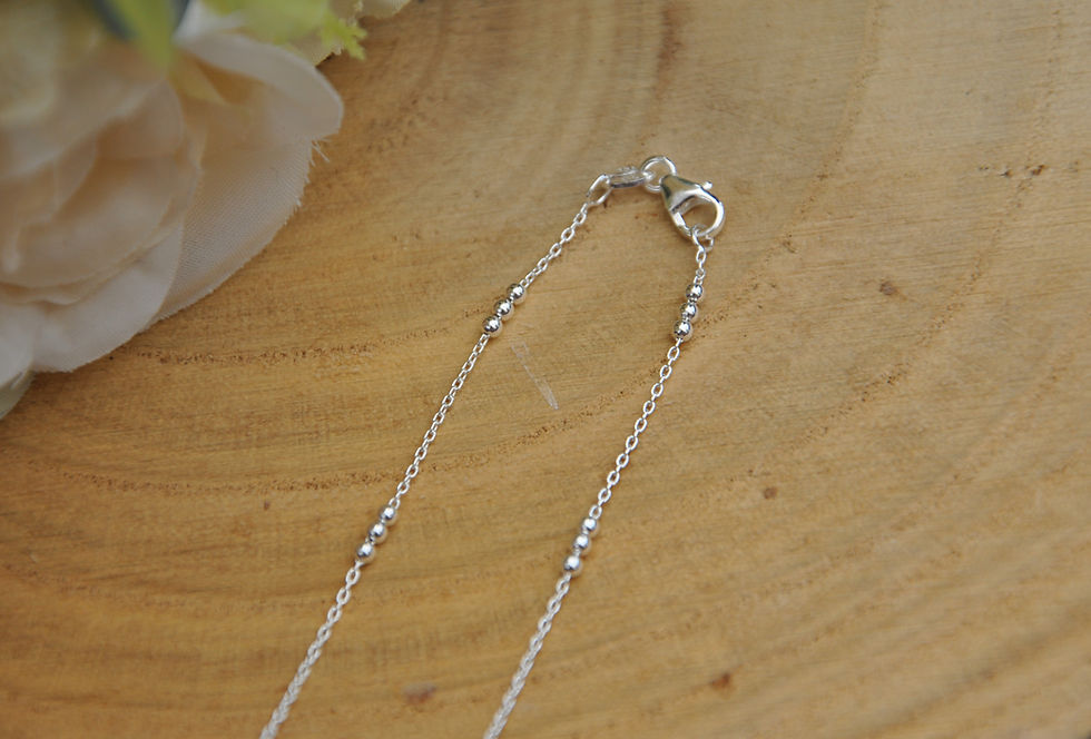 Thumbnail: Stacking Satellite Chain Necklace